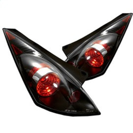 Spyder Auto Euro Style Black Tail Lights for 2003 - 2005 Nissan 350Z - 5006684 5006684