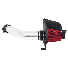 Spectre 04-08 Ford F150 V8-5.4L F/I Air Intake Kit - Clear Anodized w/Red Filter 9925