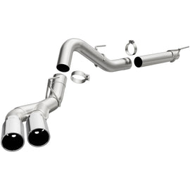 MagnaFlow CatBack 2018 Ford F-150 V6-3.0L Dual Exit Polished Stainless Exhaust - MF Series 19422