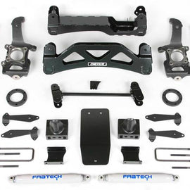 Fabtech 04-08 Ford F150 4WD V8 Only 6in Basic Sys w/Frt Shk Extns & Perf Rr Shks K2116