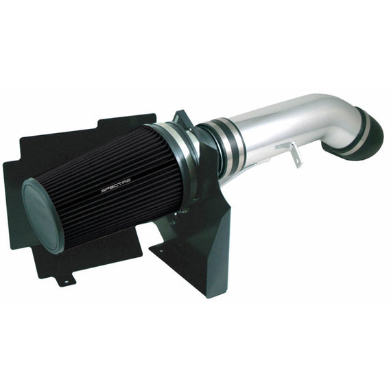 Spectre 99-07 GM Truck V8-4.8/5.3/6.0L F/I Air Intake Kit - Clear Anodized w/Black Filter 9900K