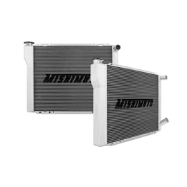 Mishimoto Universal Dual Pass Race Radiator 27x19x3 Inches Aluminum Radiator MMRAD-DBP-26