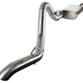 aFe MACHForce XP Exhausts Cat-Back SS-409 EXH CB Jeep Wrangler TJ 97-06 I6-4.0L HT 49-46210
