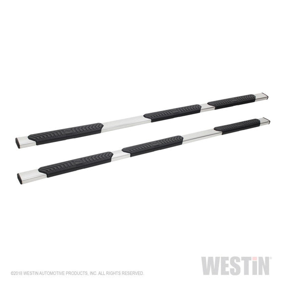 Westin 2019 Chevrolet Silverado/Sierra 1500 Crew Cab (6.5ft) R5 Modular Nerf Step Bars - Polished SS 28-534690
