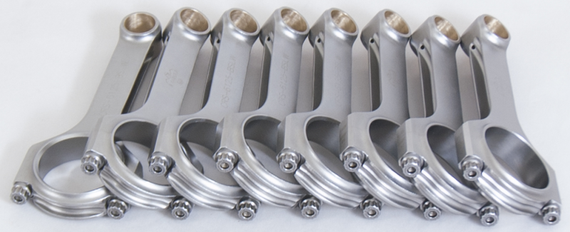 Eagle 6.125in Lightweight ESP H-Beam Connecting Rods Set of 8 CRS6125BLW