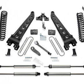 Fabtech 08-16 Ford F250 4WD w/Factory Overload 8in Rad Arm Sys w/Coils & Dlss Shks K2124DL