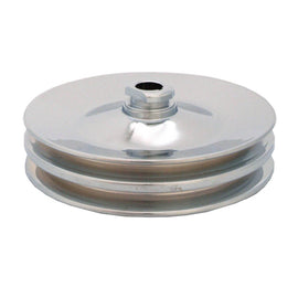 Spectre GM Keyway Double Groove Power Steering Pulley - Chrome 4487