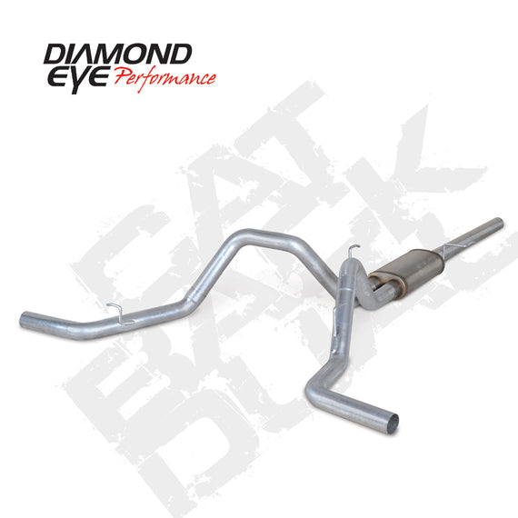 Diamond Eye KIT 3in Catback DUAL GAS AL FORD 5.4L F150 04-08 K3322A