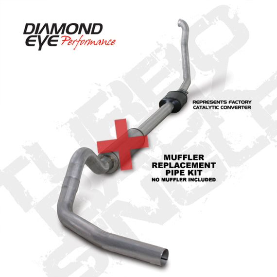 Diamond Eye Exhaust System Kit, 1994-1997.5 Ford 7.3L Powerstroke F250/F350 (All K4306A-RP