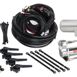 Air Lift Performance 3H (3/8 Air Line 5 Gal  Raw Aluminum Tank VIAIR 444C Comp) 27698