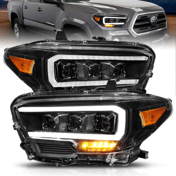 ANZO for 2016-2017 Toyota Tacoma TRD LED Projector Headlights - anz111500 111500