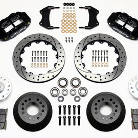 Wilwood Narrow Superlite 6R Front Hub Kit 12.88in Drilled WWE ProSpindle 140-9919-D