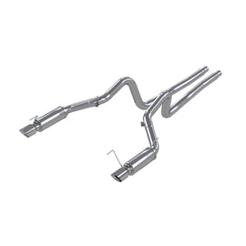 MBRP 2005-2009 Mustang GT/07-10 GT500 3" Cat Back RACE Style 4" Tips AL S7270AL S7270AL