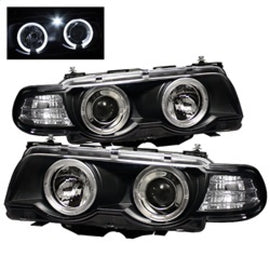 Spyder Auto LED Halo Projector Head Lights Fits 99-01 BMW E38 7-Series - 5008862 5008862