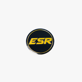 ESR SR08 LOGO BLACK WITH GOLD ESR BLACK CAP SR08LOGO-BLK-GLD-B