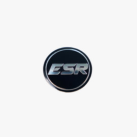 ESR SR08 LOGO BLACK WITH SILVER ESR SILVER CAP SR08LOGO-BLK-SLV-S