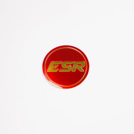 ESR SR08 LOGO RED WITH GOLD ESR BLACK CAP SR08LOGO-RED-GLD-B