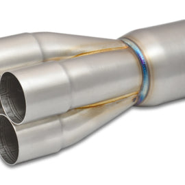 Vibrant 4-1 SS Merge Collectors (2in Inlet Slipover ID 3in Merge Outlet OD) - Sold Individually 10308
