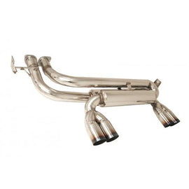 MANZO STAINLESS STEEL AXLEBACK EXHAUST FOR BMW E46 M3 2001-2006 3.2L I6 TP-CBS-BM01