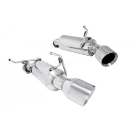 MANZO STAINLESS STEEL AXLEBACK EXHAUST FOR INFINITI G37 08-13 V36 2DR Coupe RWD TP-CBS-IG08