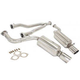 MANZO STAINLESS STEEL CATBACK EXHAUST FOR LEXUS GS300/GS400 1998-2005 3.0L/4.0L TP-CBS-LG01