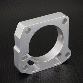 Torque Solution Throttle Body Spacer (Silver): Honda S2000 2000-2005 AP1 TS-TBS-006-1