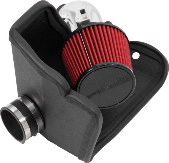 Spectre 12-15 Honda Civic L4-1.8L F/I Air Intake Kit - Polished w/Red Filter 9082