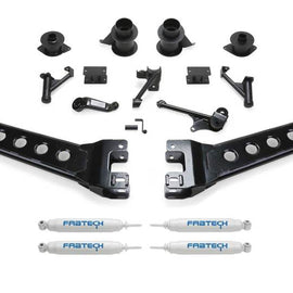 Fabtech 14-18 Ram 2500 4WD 5in Radius Arm System w/Coil Spacers & Perf. Shocks K3068