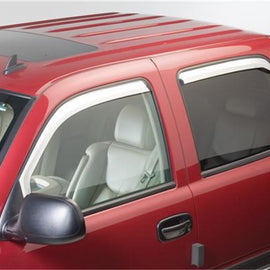 Putco 09-18 Ram 1500 - Crew Cab (Set of 4) Excl Rebel Model Element Chrome Window Visors 480137