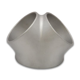 Vibrant 2-1 SS Merge Collectors (3in ID Inlet  x 2 2.5in ID Outlet) - Sold Individually 11743