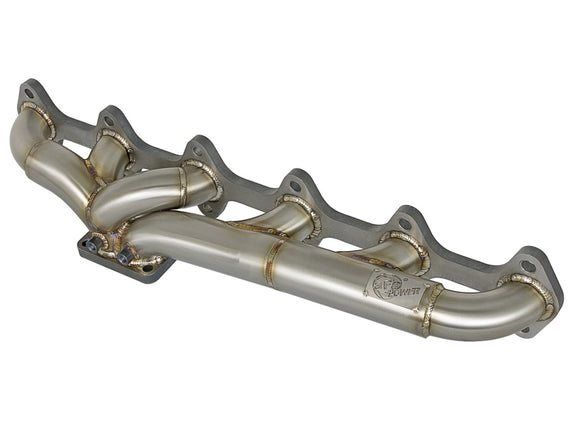 aFe Twisted Steel Header w/ T4 Turbo Manifold 03-07 Dodge Diesel L6-5.9L 48-32018