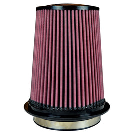 Injen Oiled Air Filter 5.0in Flange ID / 7.0in Twist Lock Base / 7.9in Media Height / 5.0in Top X-1107-BR