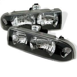 Spyder Chevy S10 98-04/Chevy Blazer 98-05 Crystal Headlights Black HD-YD-CS1098-BK 5012425