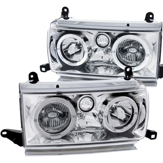 111092 Anzo Headlight Lamp Driver & Passenger Side New LH RH for 111092