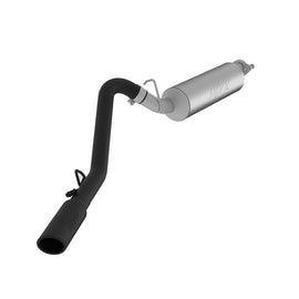 MBRP 2.5" Cat Back Exhaust for 2000-2006 Jeep Wrangler TJ 2.5L 4.0L S5500BLK S5500BLK