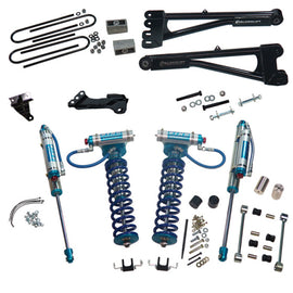 Superlift 08-10 Ford F-250/F-350 SD 4WD 4in Lift Kit w/Repl Radius Arms & King Coilovers Rear Shocks K981KG