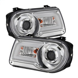 Spyder Chrysler 300C 05-10 Projector Headlights LED DRL Chrome High/Low H7 PRO-YD-C300C-DRL-C 5075666