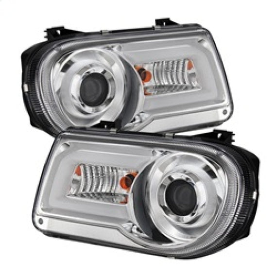 Spyder Chrysler 300C 05-10 Projector Headlights LED DRL Chrome High/Low H7 PRO-YD-C300C-DRL-C 5075666
