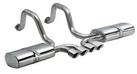 CORSA DUAL REAR AXLE-BACK EXHAUST FOR 1997-2004 CHEVY CORVETTE POLISHED 14139 14139