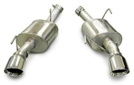 CORSA DUAL REAR AXLE-BACK EXHAUST FOR 2005-2010 FORD MUSTANG POLISHED 14314 14314
