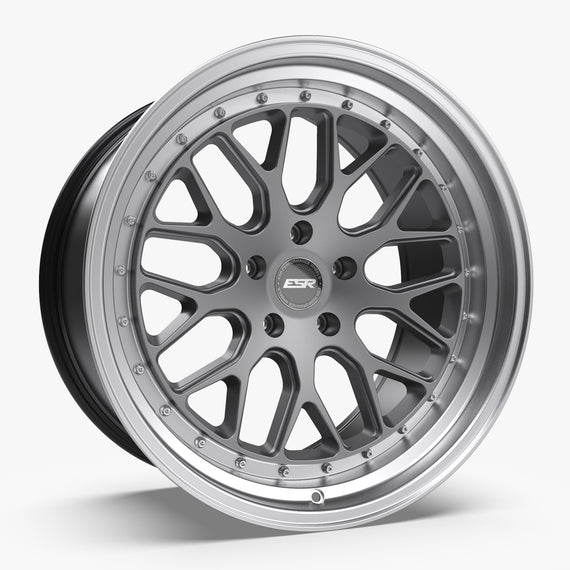 ESR CS1 19X8.5 5X114.3 +30 MATTE GRAPHITE FACE MACHINED LIP Wheel/Rim 98551430 CS01MGR-ML