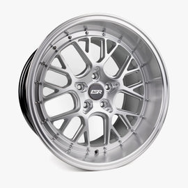ESR CS11 18X8.5 5X105 (CUSTOM DRILL) +30 HYPER SILVER FACE MACHINED LIP 88550030 CS11HS-ML 5X105