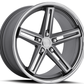 CONCEPT ONE CS-55 20X9 +36 5X114.3 MATTE GUNMENTAL BRUSHED 1 WHEEL