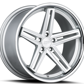 CONCEPT ONE CS 55 DEEP CONCAVE 22X10.5 ET20-25 5(108-115) SILVER MACHINED 66.5 Wheel