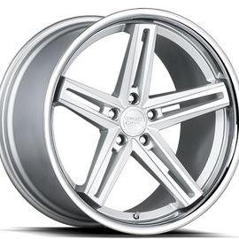 CONCEPT ONE CS-55 EXTREME CONCAVE 20X9 +10 5X120 SILVER MACHINED 1 WHEEL