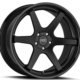 CONCEPT ONE CS 6.0 22X9.5 ET35 6x135 MATTE BLACK/GLOSS BLACK LIP 87.. Wheel