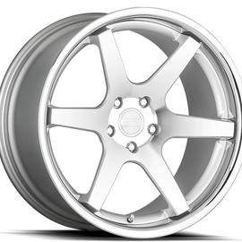 CONCEPT ONE CS 6.0 DEEP CONCAVE 22X10.5 ET20-25 5(108-115) SILVER MACHINED 66.5 Wheel