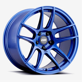 ESR CS8 18X8.5 5X105 (CUSTOM DRILL) +30 GLOSS APEX BLUE FACE GLOSS APEX BLUE LIP 88550030 CS8APX 5X105