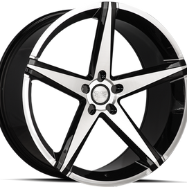 CONCEPT ONE CSM02 22X10.5 +42 5X112 BLACK MACHINED 6 1 WHEEL