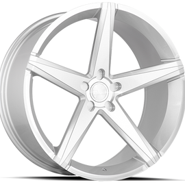 CONCEPT ONE CSM02 DEEP 20X10.0 ET38 5x120 SILVER MACHINED 72.56.. Wheel